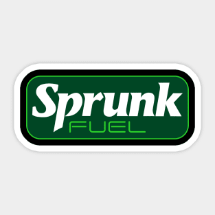 Sprunk Fuel Sticker